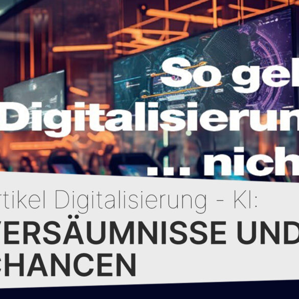 So geht Digitalisierung nicht