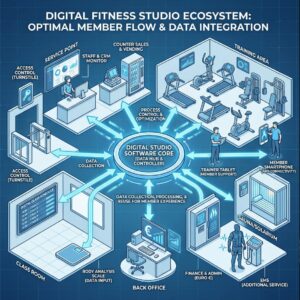 Wunschkonzert digitales Ecosystem im Fitnessstudio